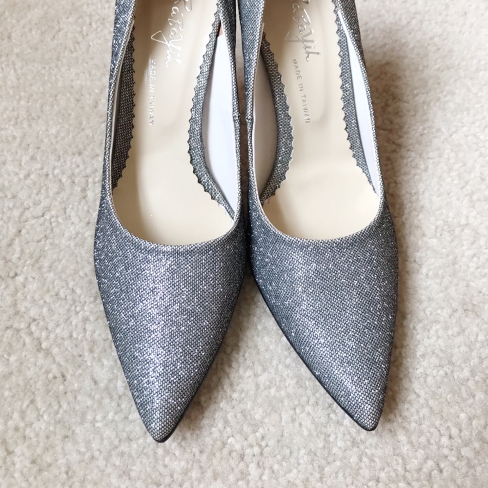 BABAYIH black sparkle ✨pumps heels 👠